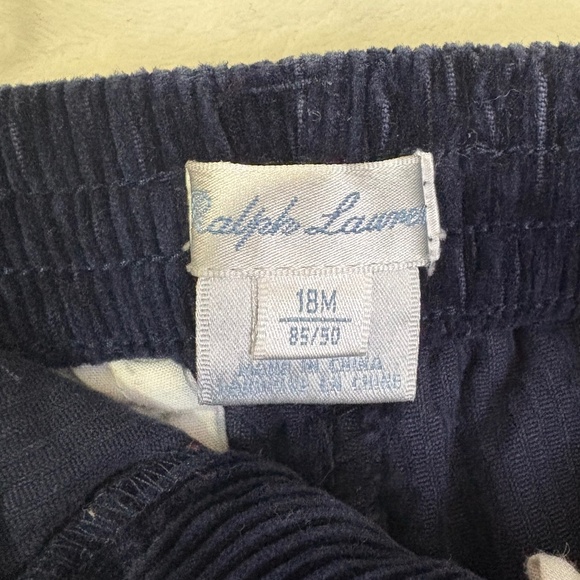 Ralph Lauren Corduroy Baby Trousers with Polar Bears - Picture 4 of 4